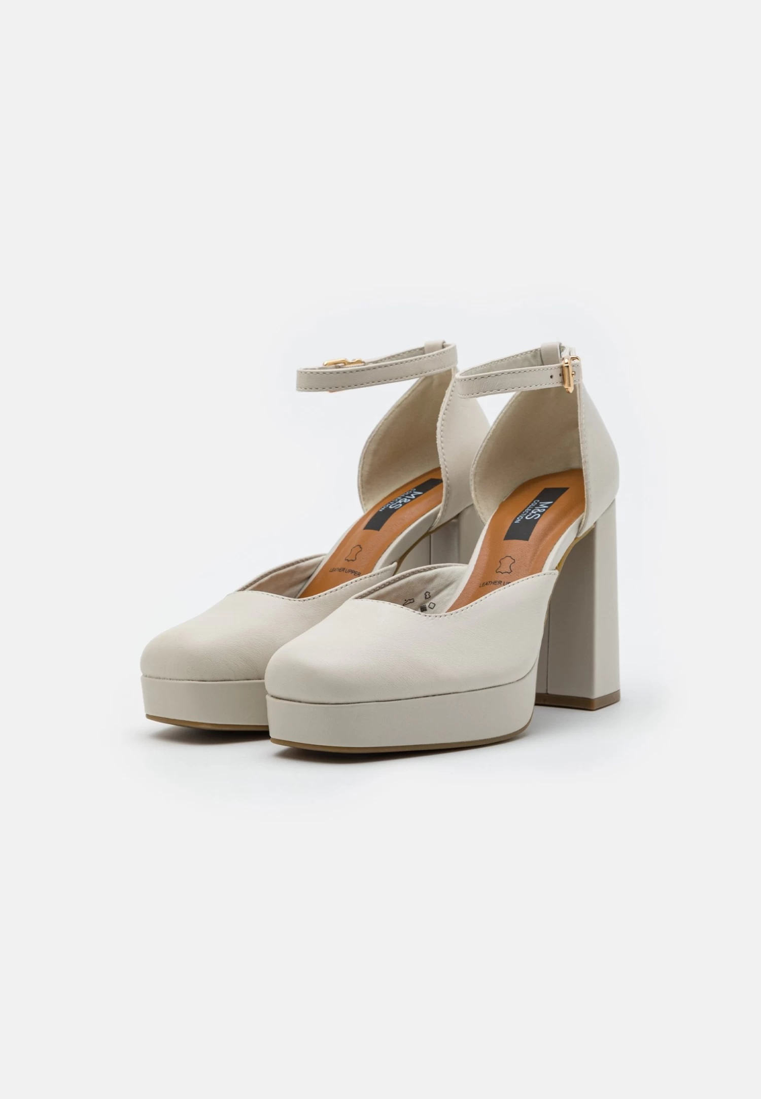 Marks & Spencer DecolletéCream Donna Tacchi Alti QM411B02E-A11 - immagine 3