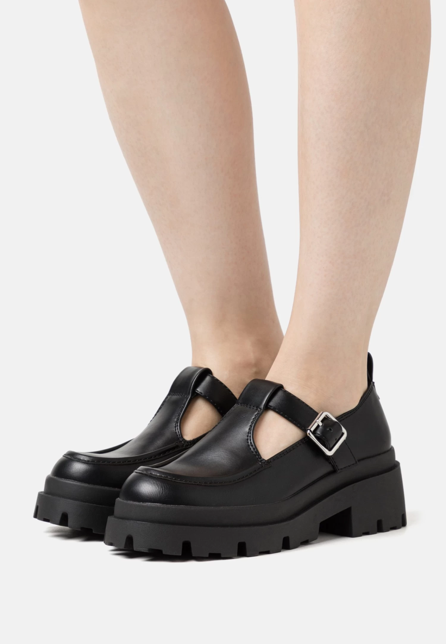 ONLY Shoes Onldoja Chunky Shoe Scarpe Senza Lacci Black Donna Scarpe Piatte OS411E01R-Q11