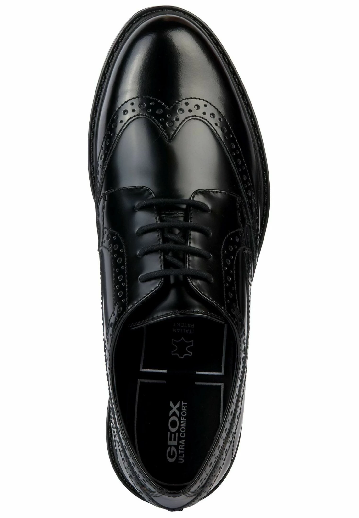 Geox Stringate - Schwarz - immagine 3