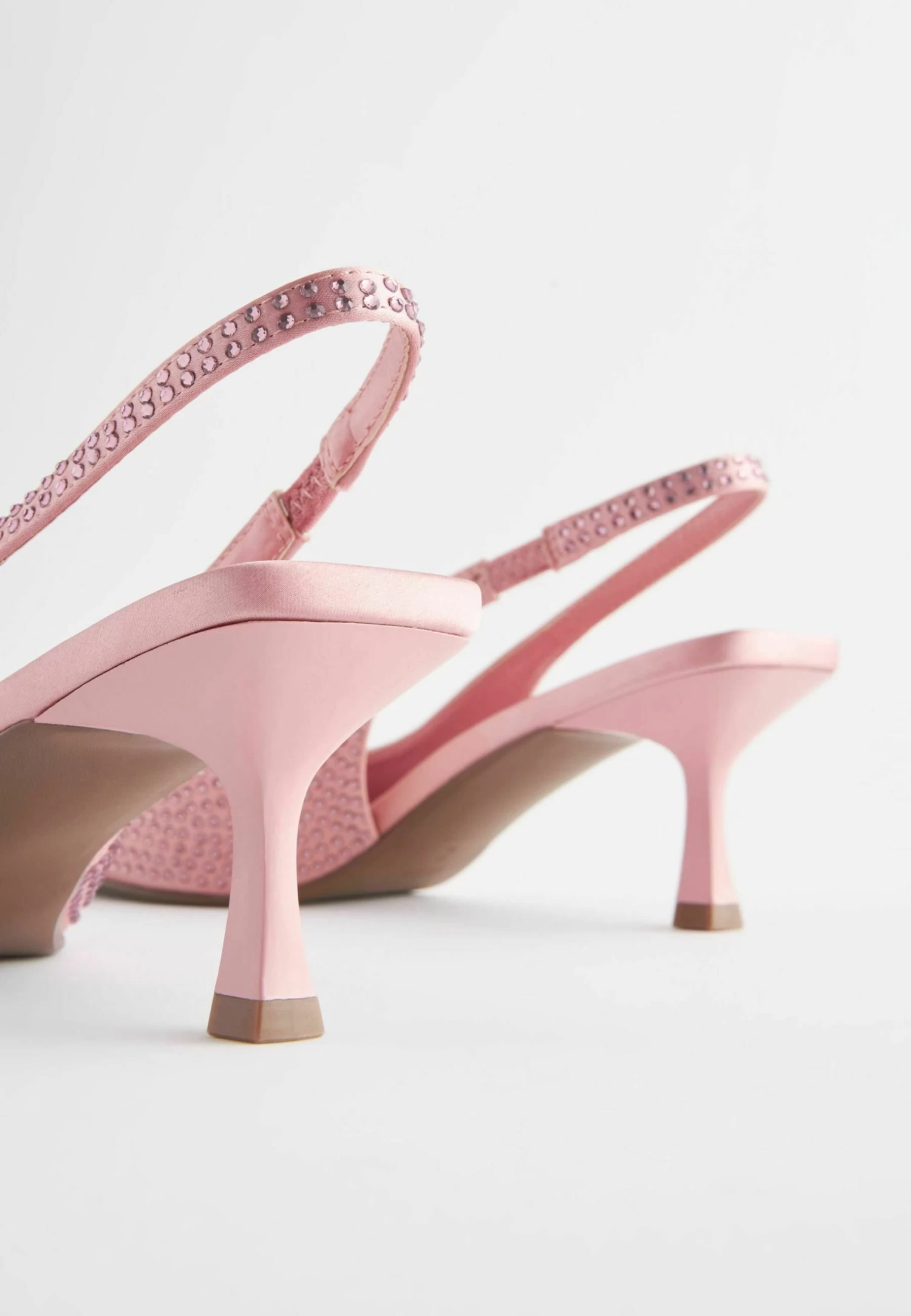 Next Forever Comfort Jewel Studded Kitten HeelsDecolletéMottled Pink Donna Scarpe Con Tacco NX311B07I-J12 - immagine 6