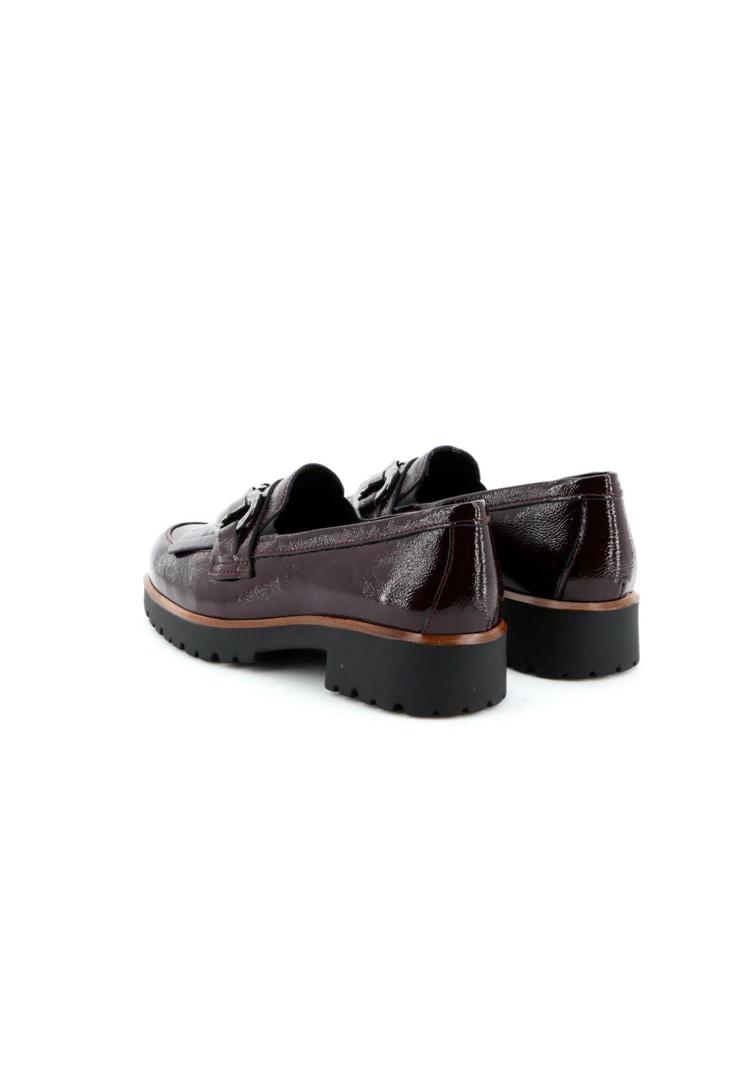 Scarpe Senza LacciBordeaux Donna Scarpe Piatte SRT11E000-G11 - immagine 4