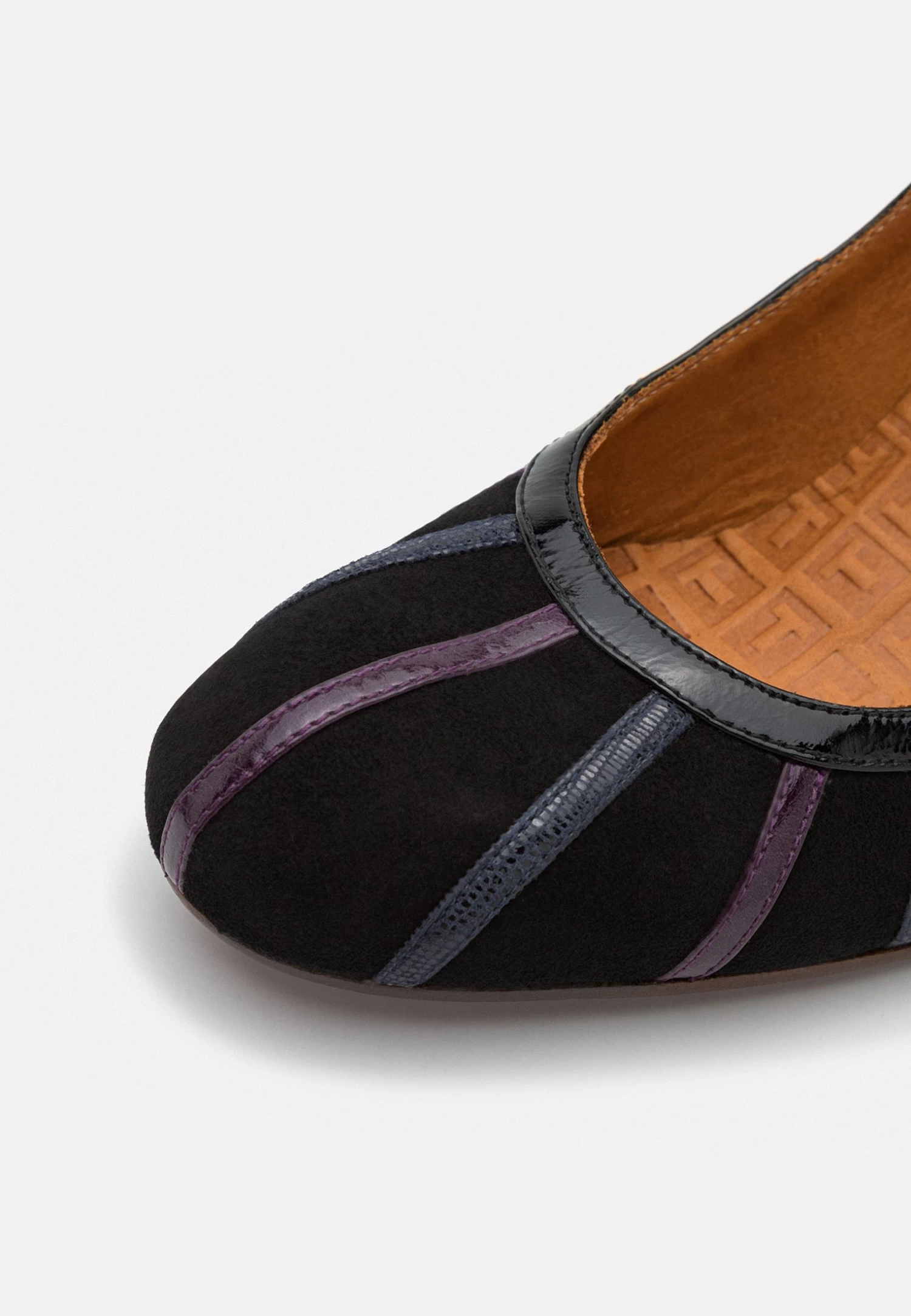 Chie Mihara AgutaDecolletéBlack/Grape/Navy/Iron Donna Scarpe Con Tacco CH211B0DI-Q11 - immagine 7