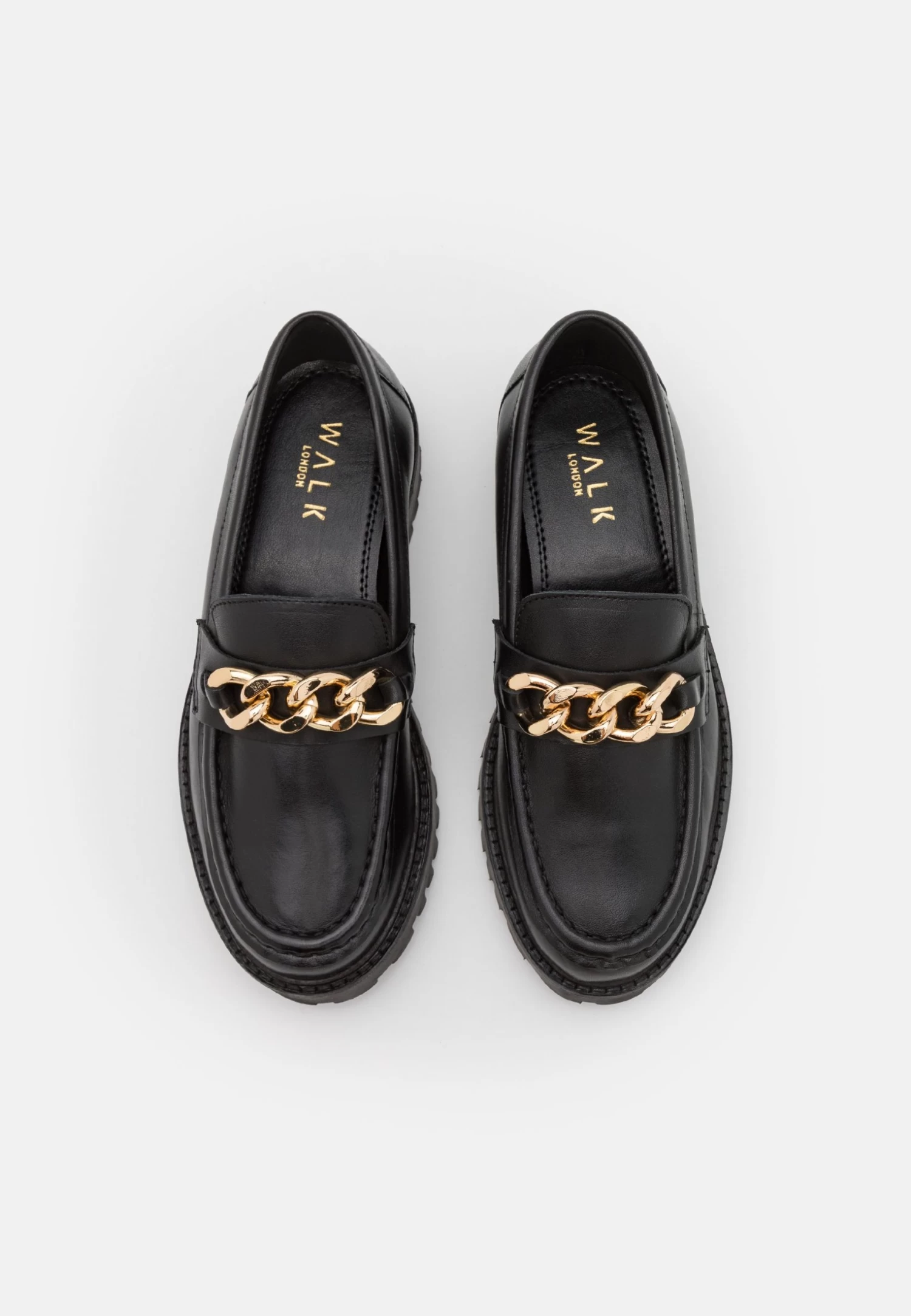 Clara Chain LoaferScarpe Senza LacciBlack Donna Scarpe Piatte W0211E002-Q11 - immagine 3