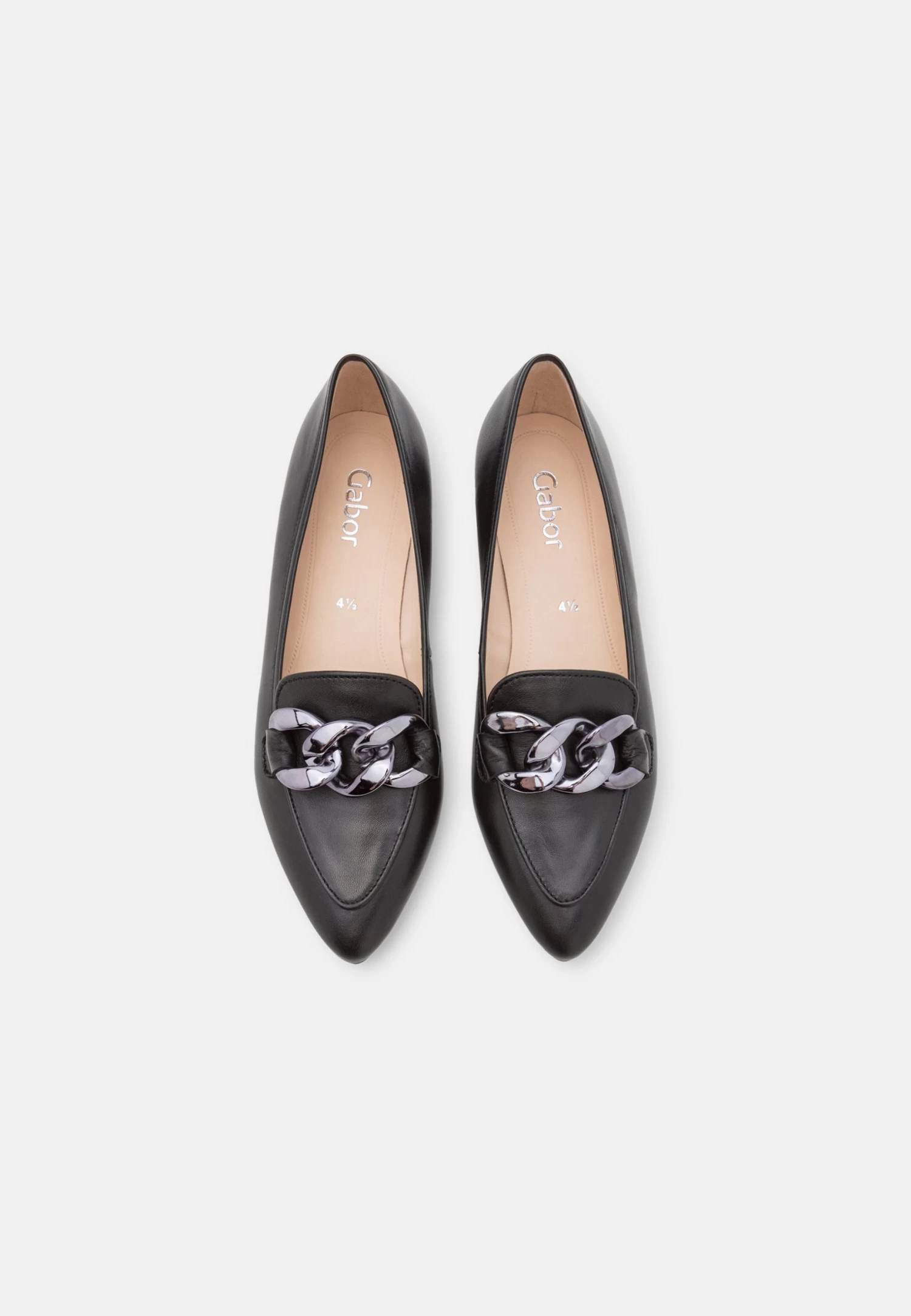 Gabor Scarpe Senza Lacci - Schwarz/Altsilber - immagine 6