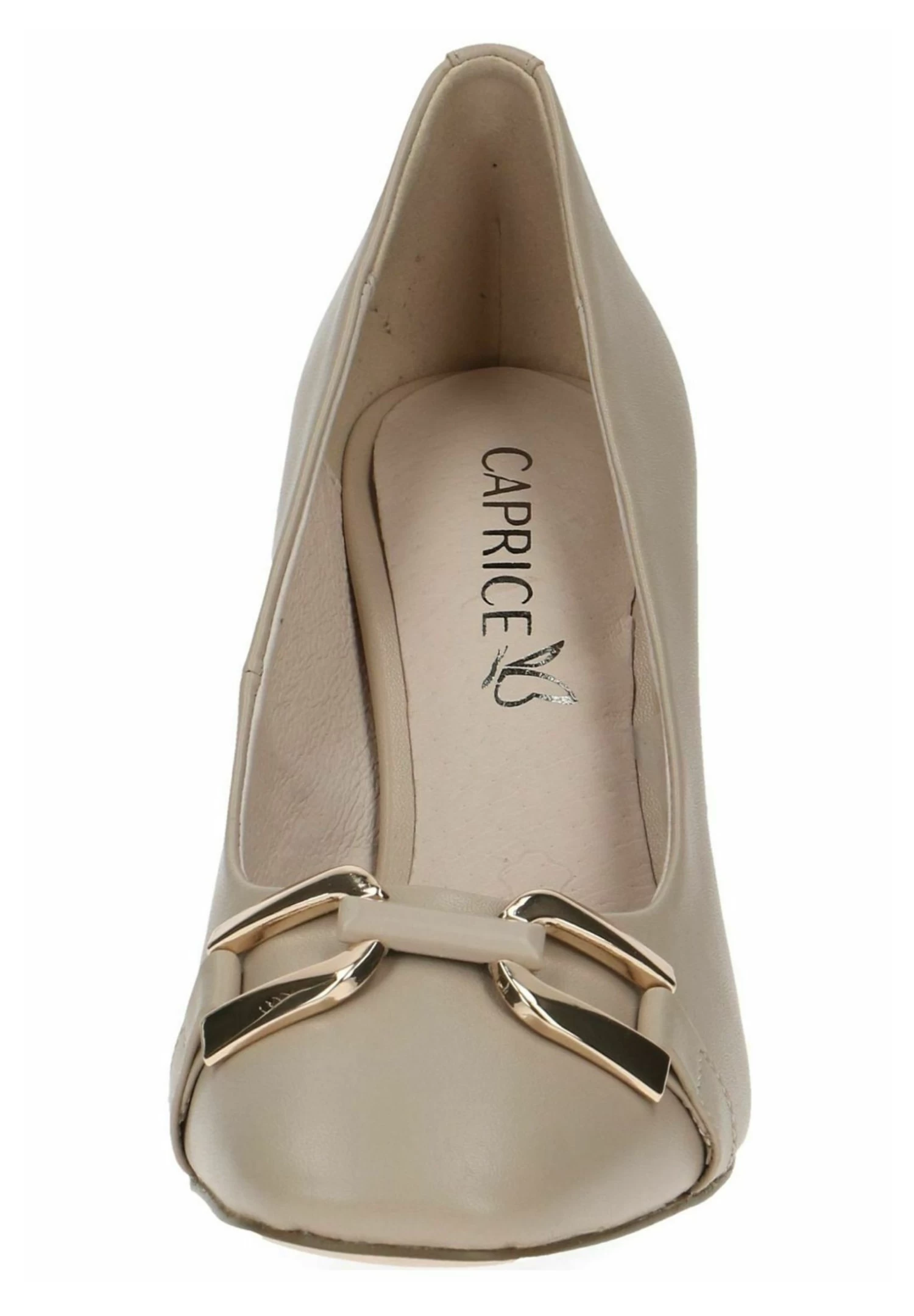 Caprice DecolletéBeige Nappa Donna Scarpe Con Tacco CA411B0EL-B11 - immagine 3