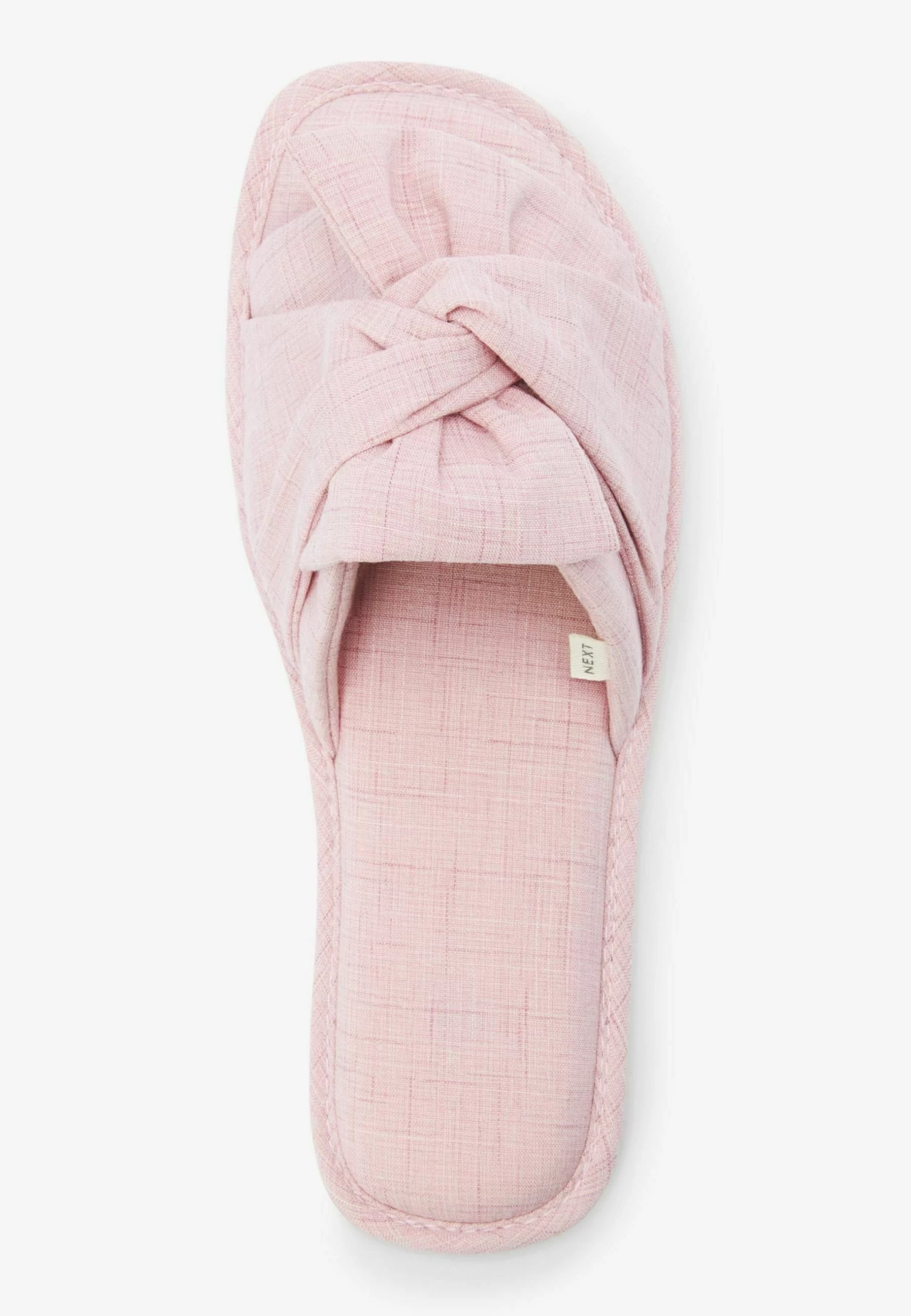 Next Linen Bow Slider SlippersCiabattinePink Donna Ciabatte E Zoccoli NX311D03N-J11 - immagine 3