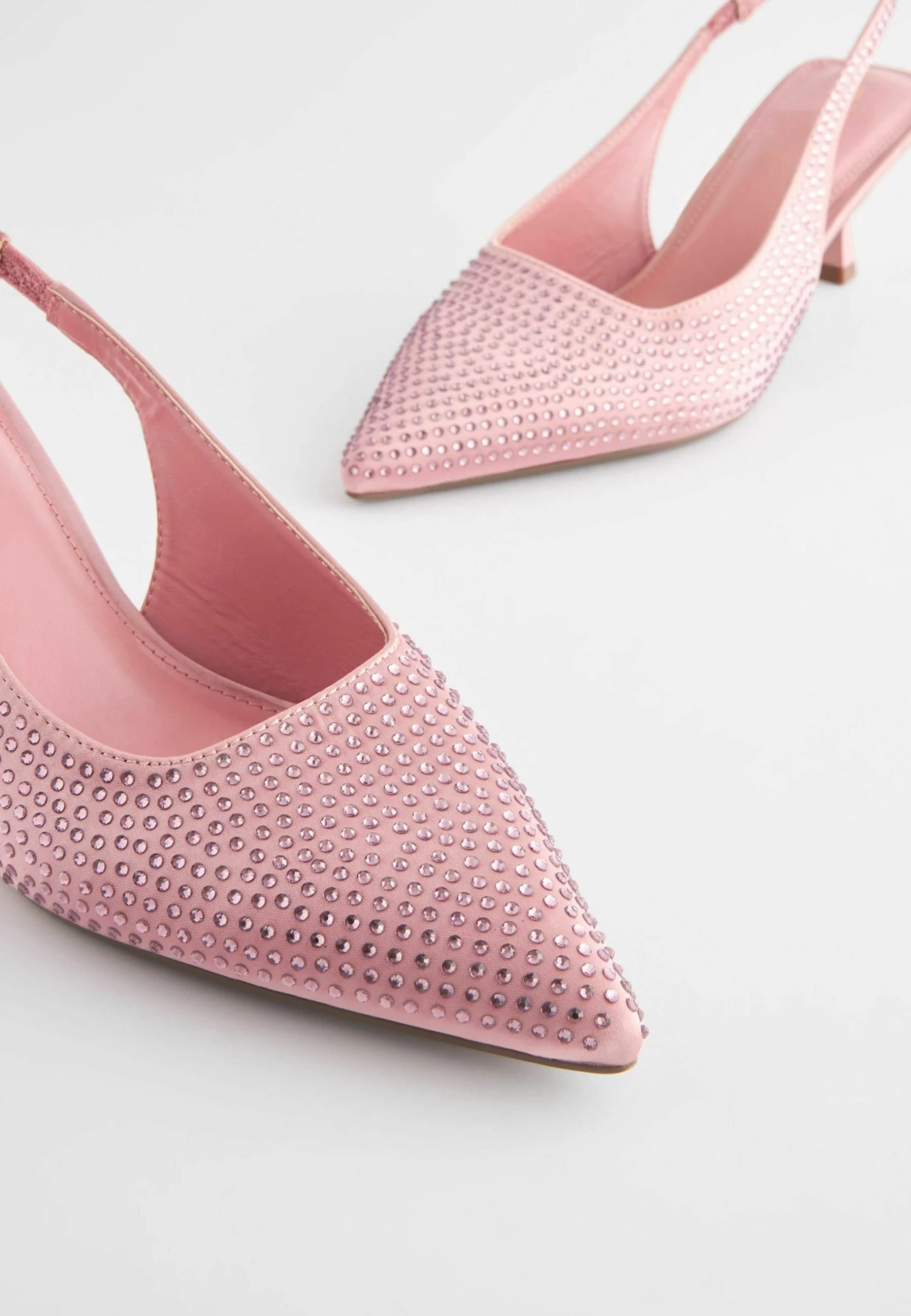 Next Forever Comfort Jewel Studded Kitten HeelsDecolletéMottled Pink Donna Scarpe Con Tacco NX311B07I-J12 - immagine 7