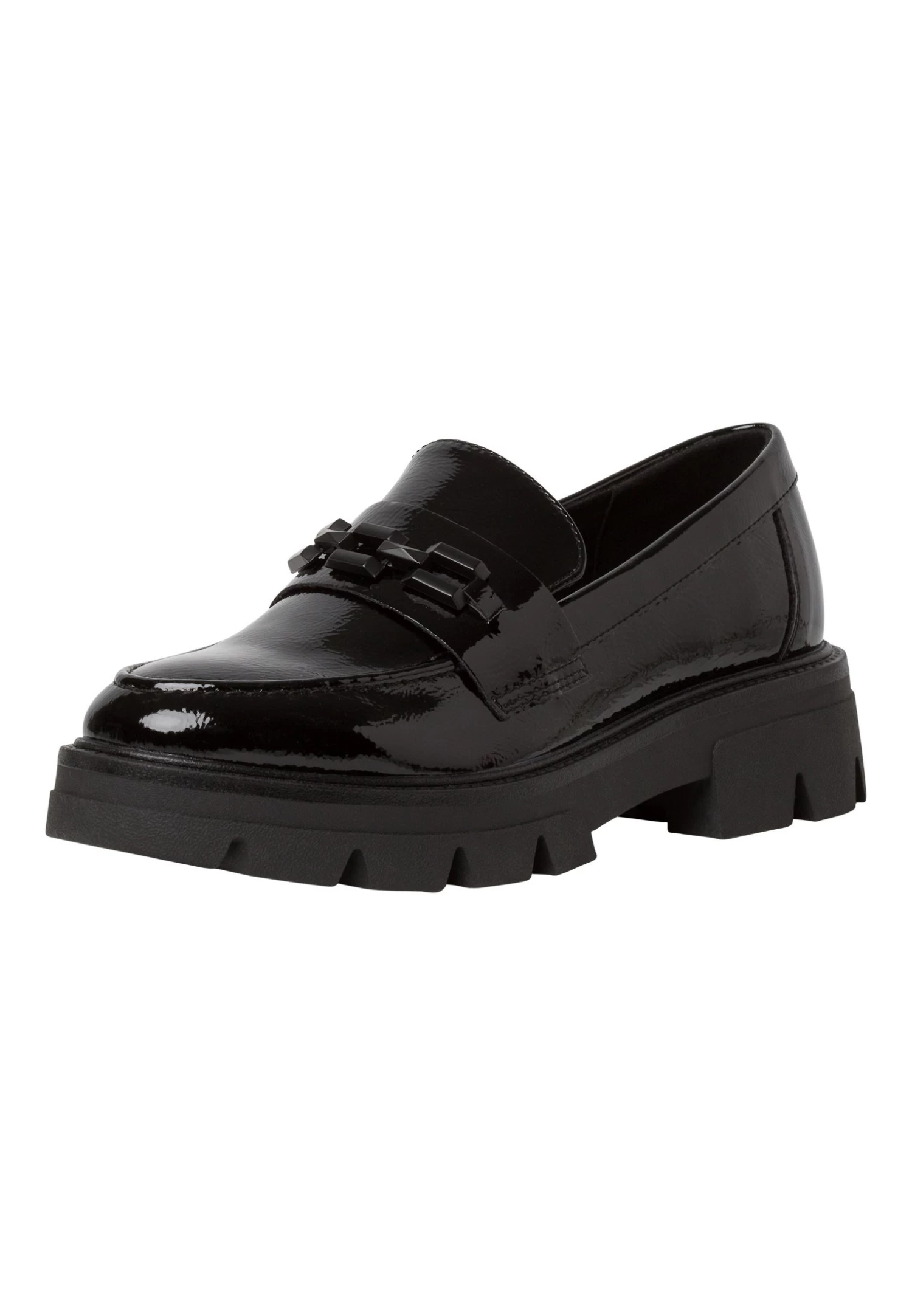 S.Oliver Scarpe Con PlateauBlack Patent Donna Scarpe Con Tacco SO211E04D-Q12 - immagine 2