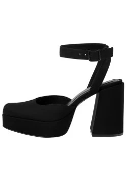 PULL & BEAR Scarpe Con PlateauBlack Donna Tacchi Alti PUC11A0M3-Q11