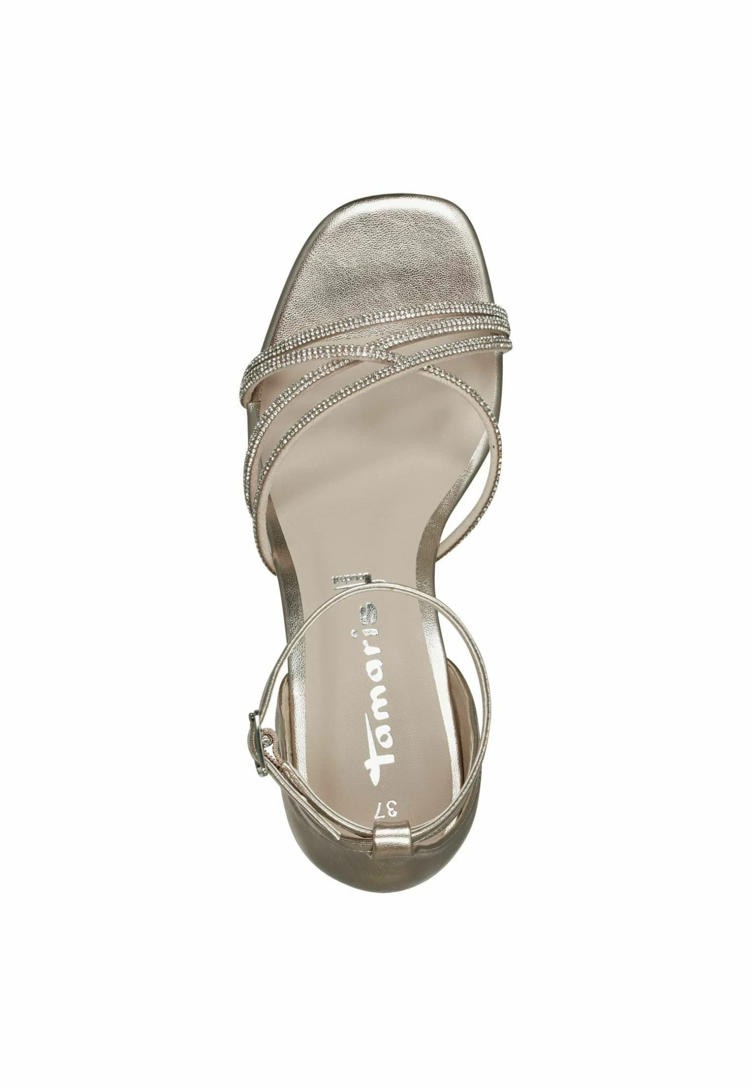 Tamaris Sandali Con Tacco - Light Gold - immagine 4