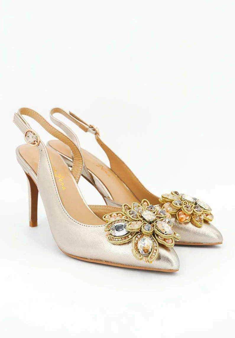 Alma En Pena Lagos - Decolleté - Gold - immagine 2