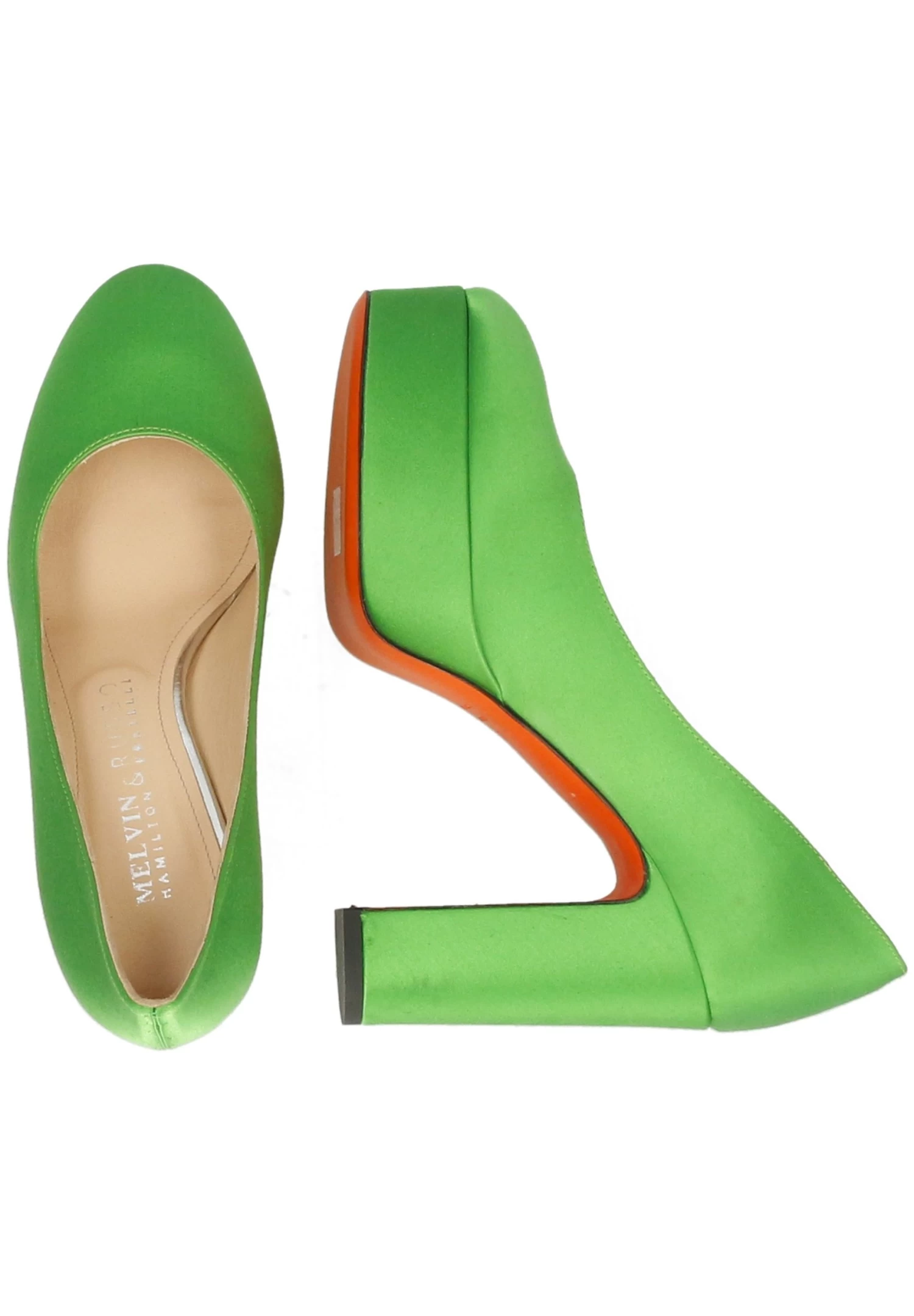 MELVIN & HAMILTON Belinda 1 VitelloScarpe Con PlateauVert Donna Tacchi Alti ME211B01C-M11 - immagine 3