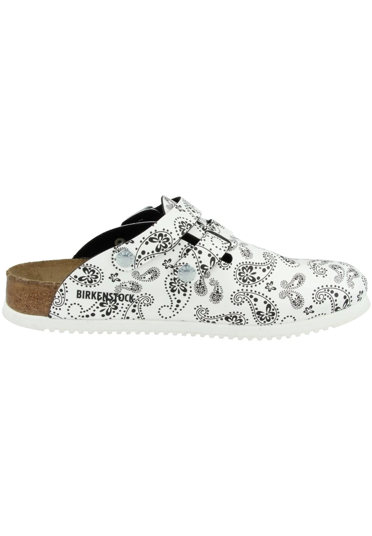 Birkenstock CiabattinePaisley Black-White Donna Ciabatte E Zoccoli BI111A0LB-A11 - immagine 5