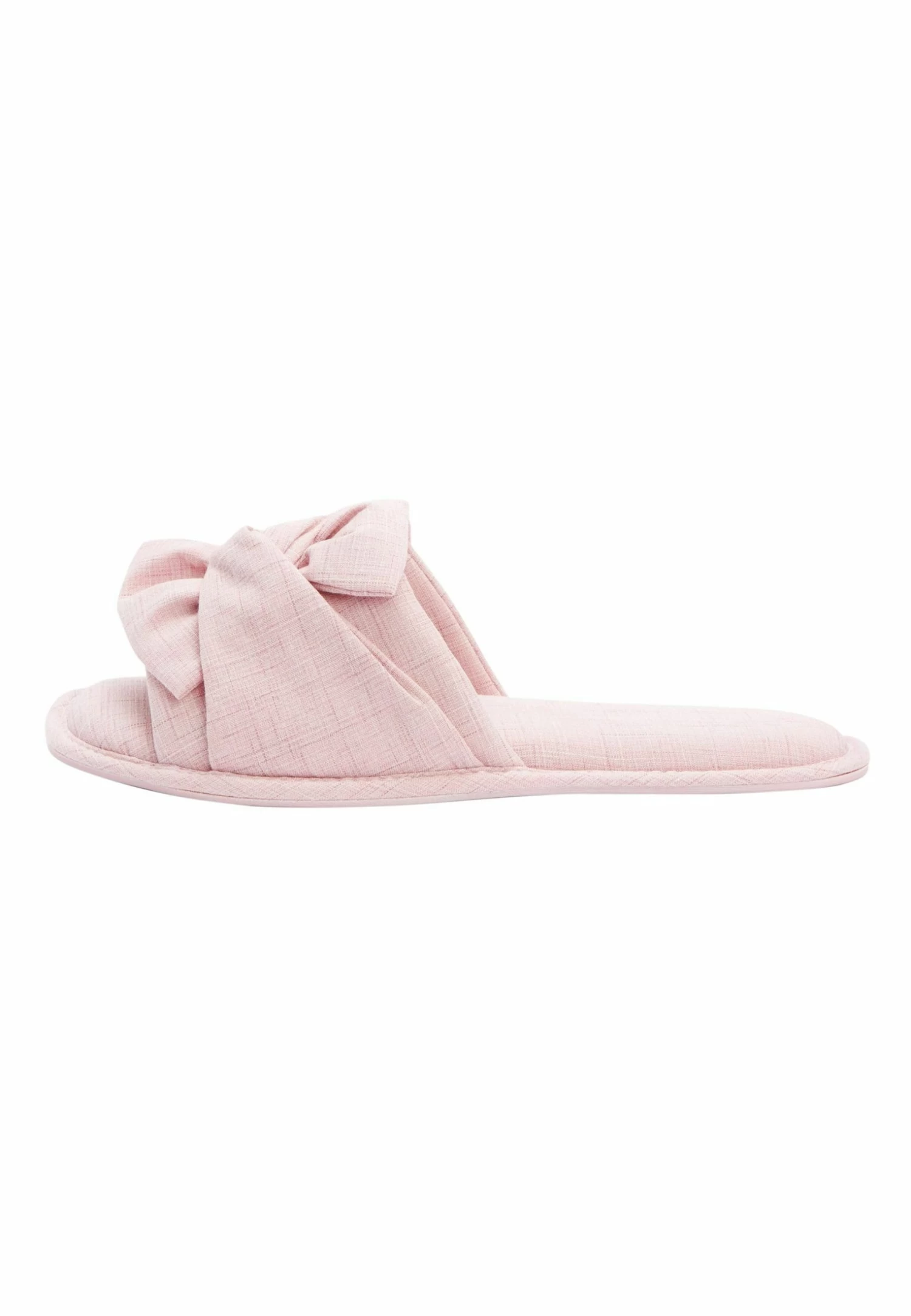 Next Linen Bow Slider SlippersCiabattinePink Donna Ciabatte E Zoccoli NX311D03N-J11