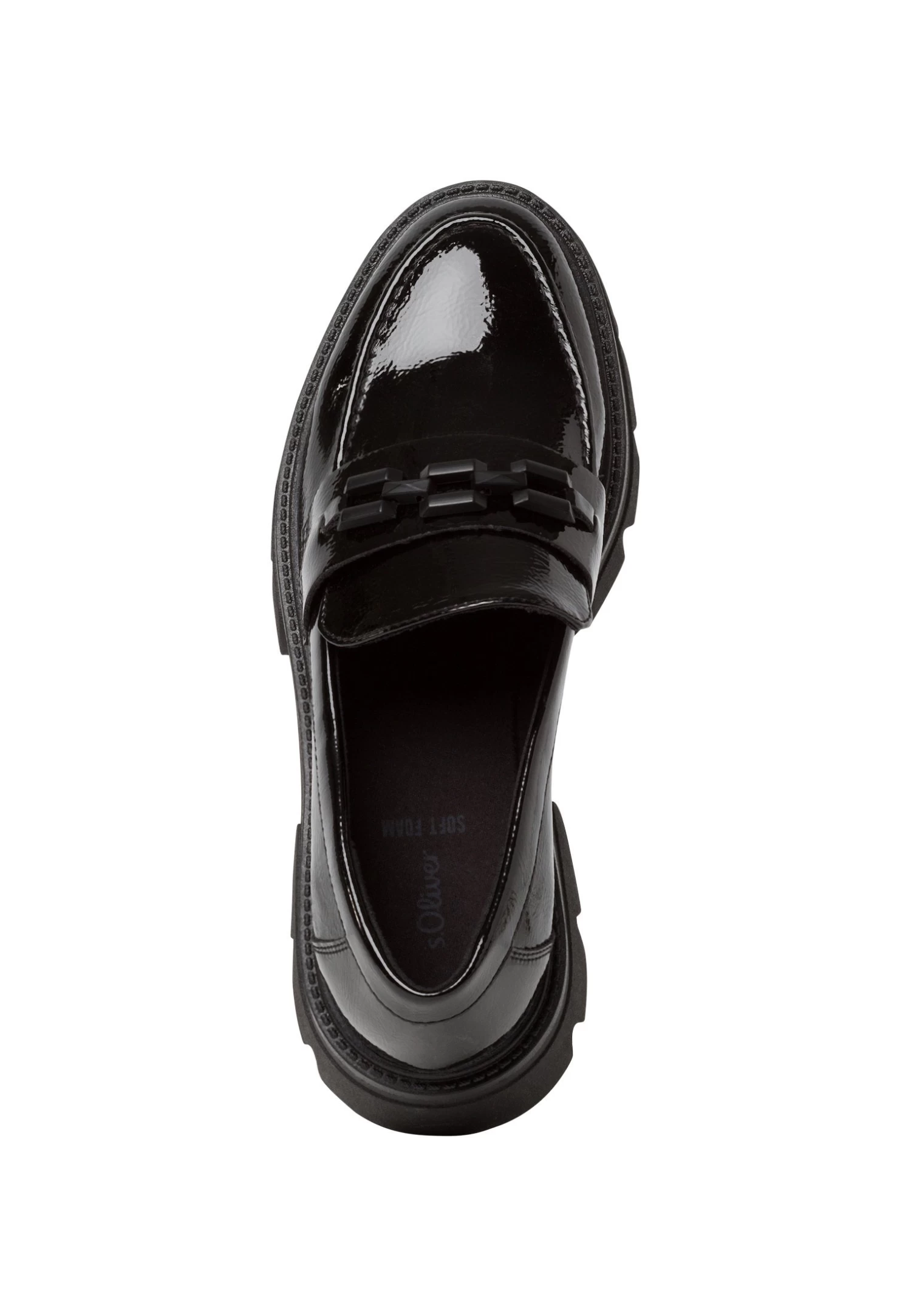 S.Oliver Scarpe Con PlateauBlack Patent Donna Scarpe Con Tacco SO211E04D-Q12 - immagine 3
