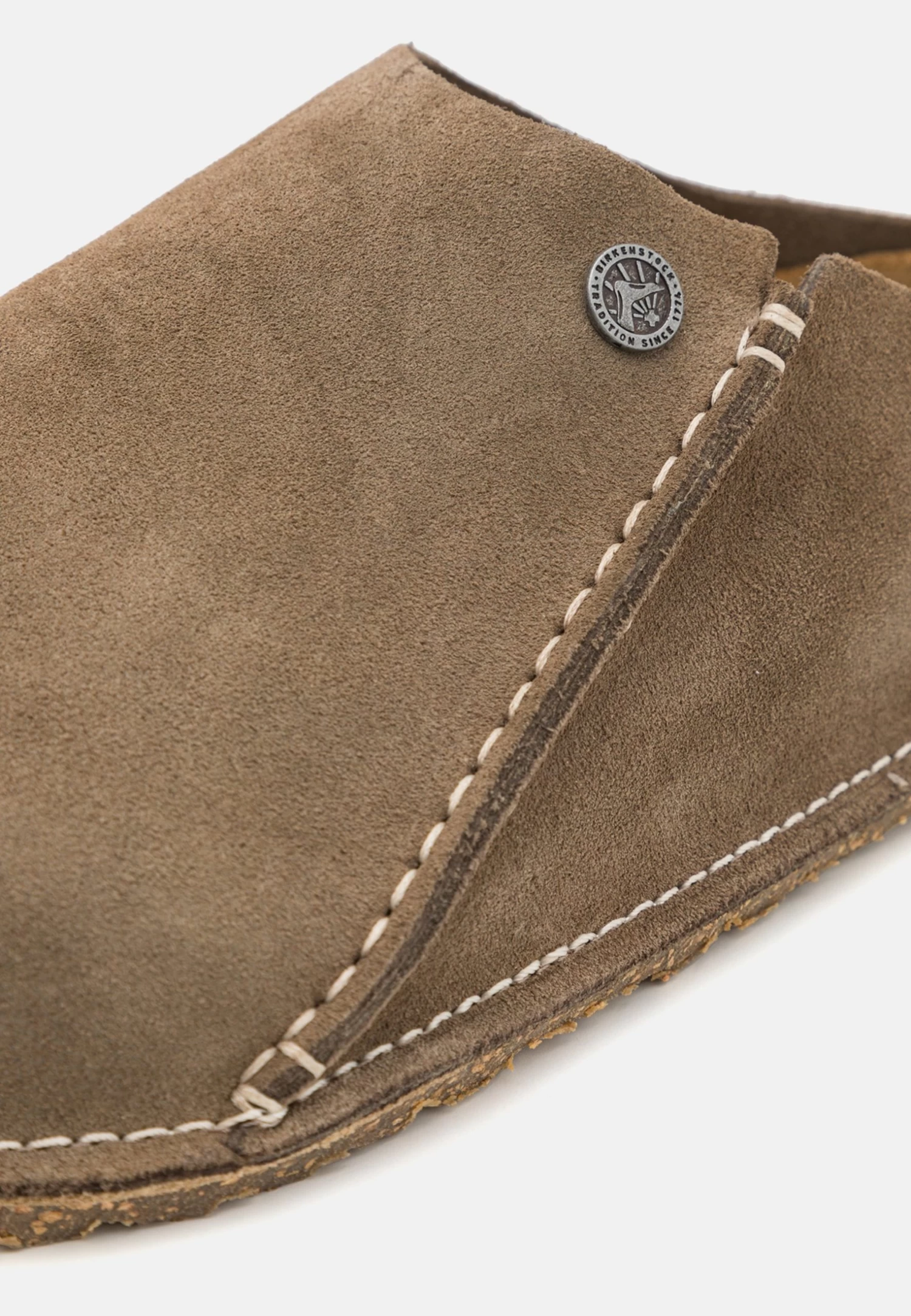 Birkenstock Zermatt Premium PantofoleGray Taupe Donna Ciabatte E Zoccoli BI115I011-B11 - immagine 6