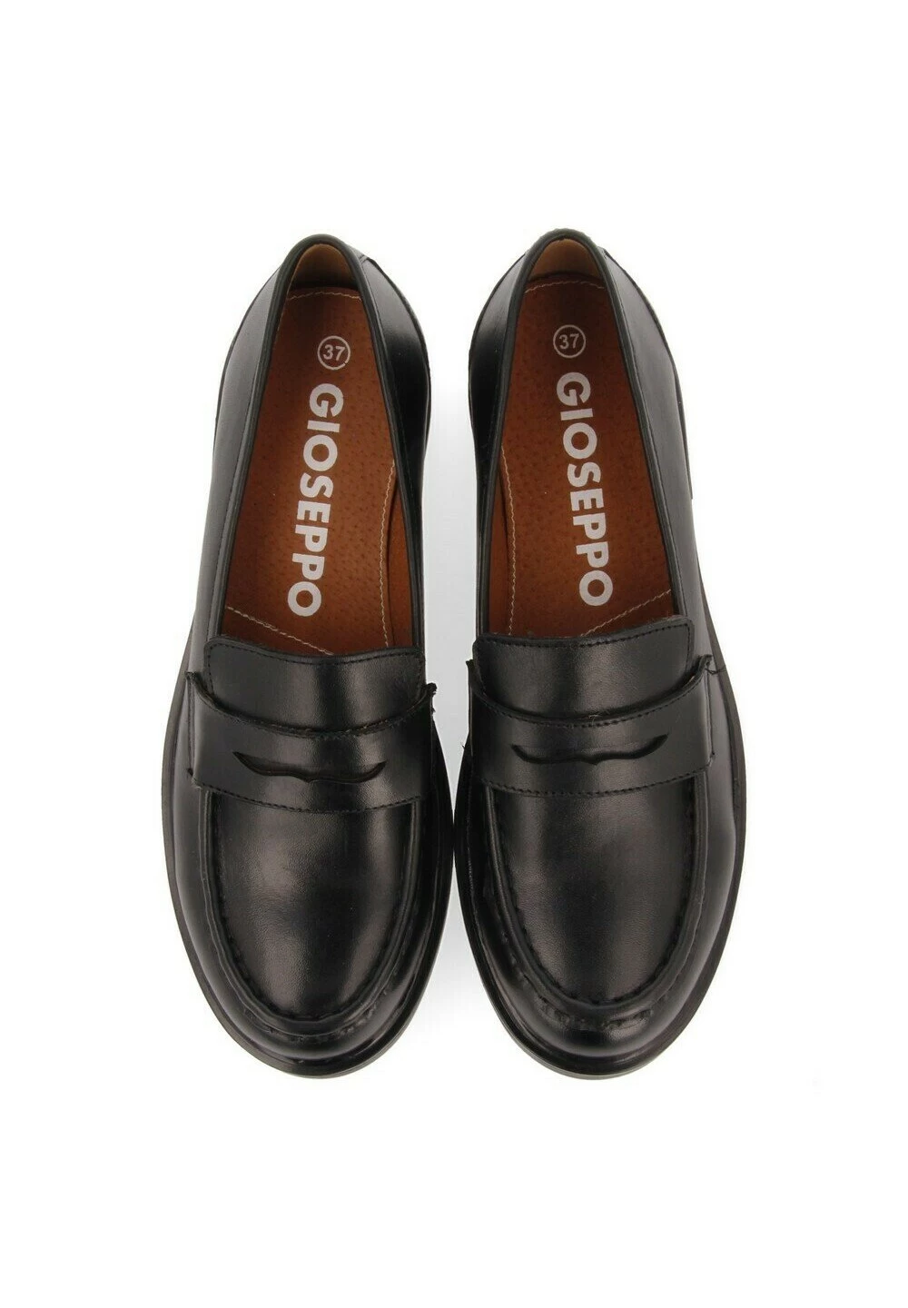 Gioseppo Mocasines Color De Piel Para Mujer Hallowell Hallowell - Scarpe Senza Lacci - Black - immagine 4