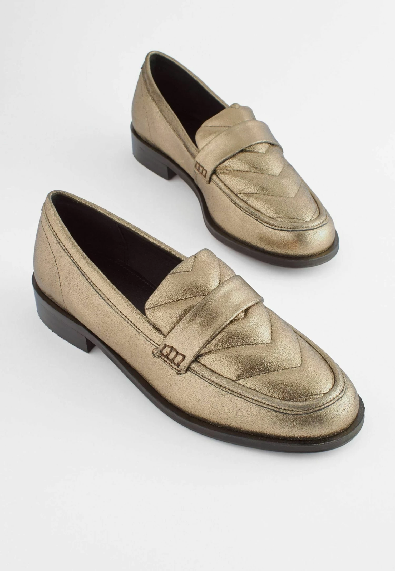 Next Forever Comfortâ Quilted Scarpe Senza LacciBronze Donna Scarpe Piatte NX311E0AC-C11 - immagine 2