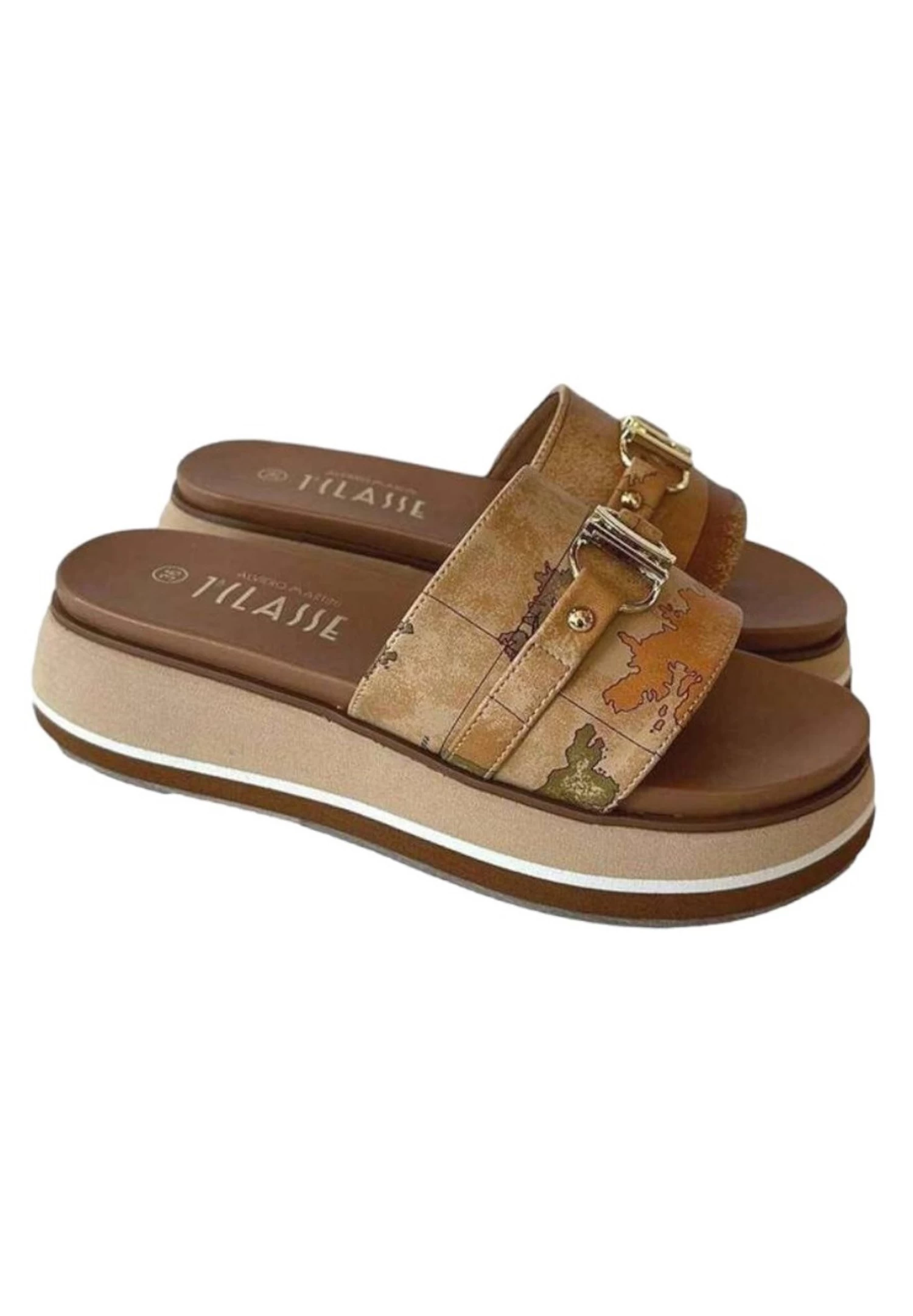 ALVIERO MARTINI CiabattineBeige Donna Ciabatte E Zoccoli ALX11A04N-B11 - immagine 5