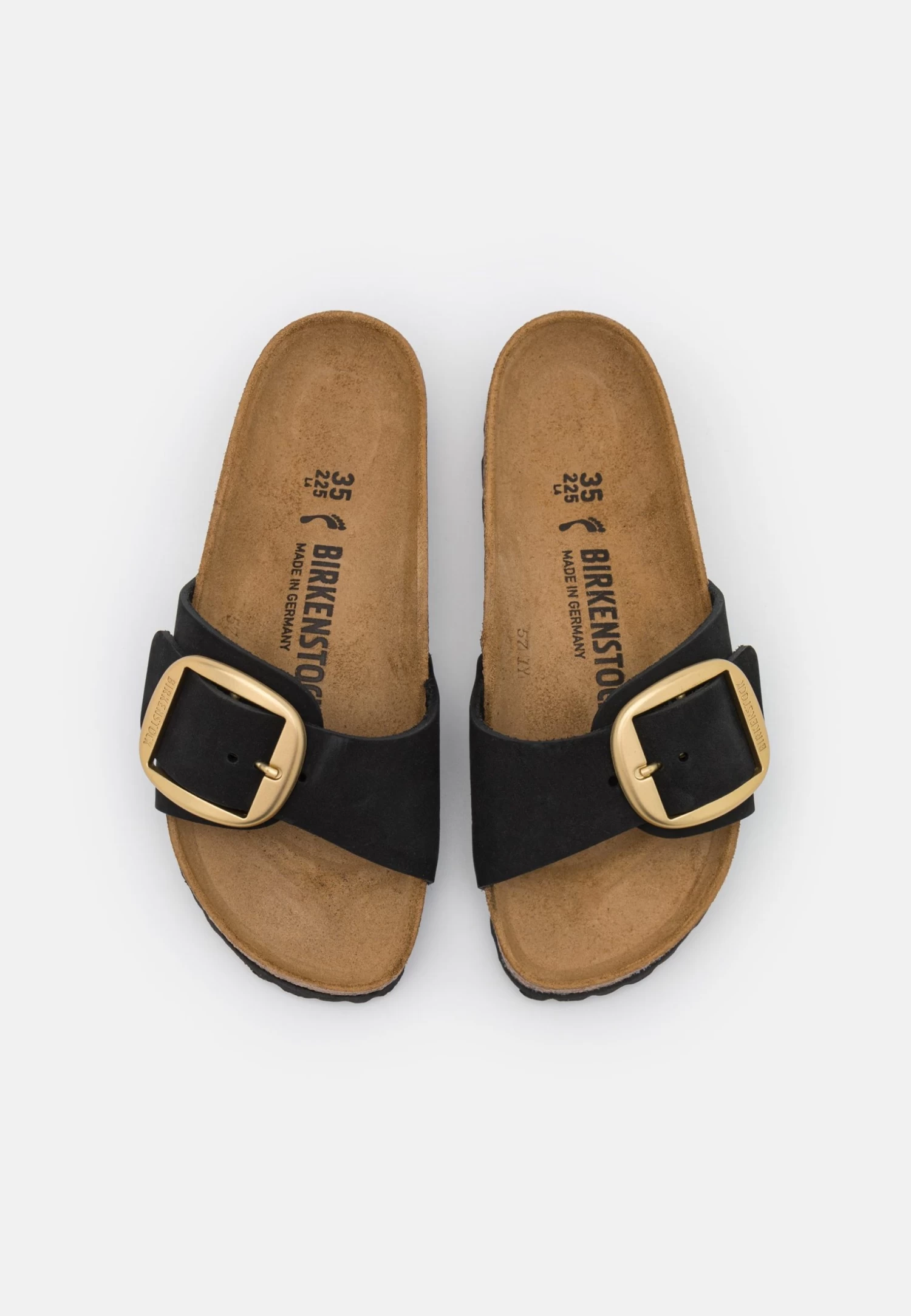 Birkenstock Madrid Big Buckle Narrow FitCiabattineBlack Donna Ciabatte E Zoccoli BI111A0WM-Q11 - immagine 5