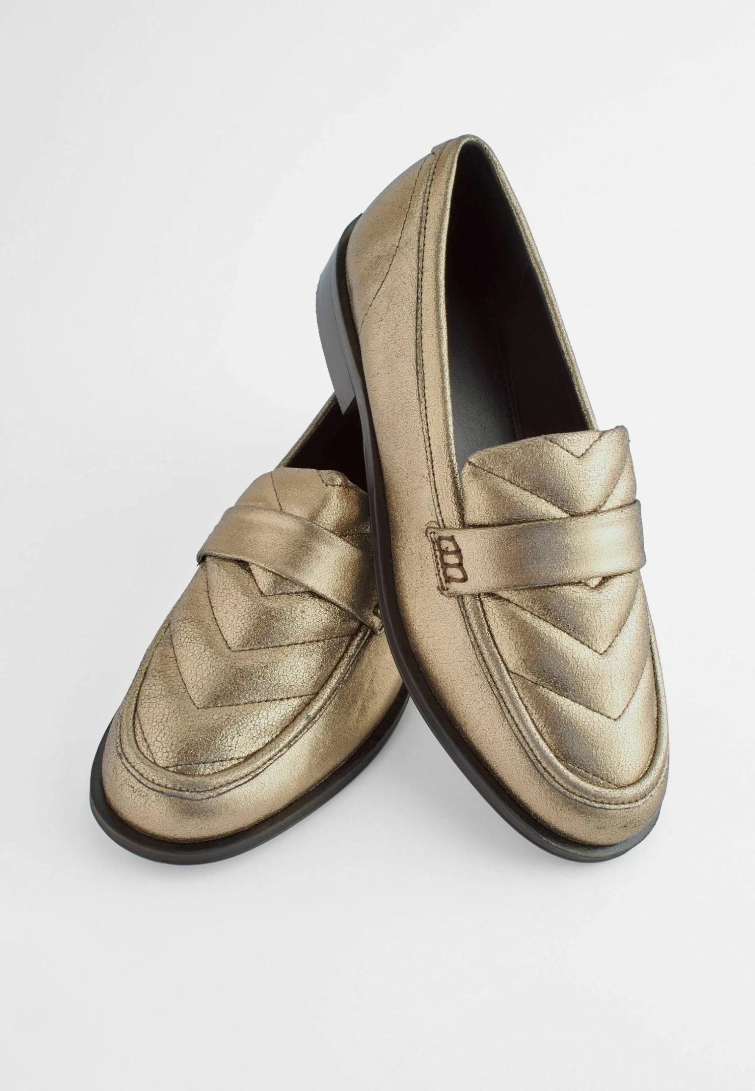 Next Forever Comfortâ Quilted Scarpe Senza LacciBronze Donna Scarpe Piatte NX311E0AC-C11 - immagine 3