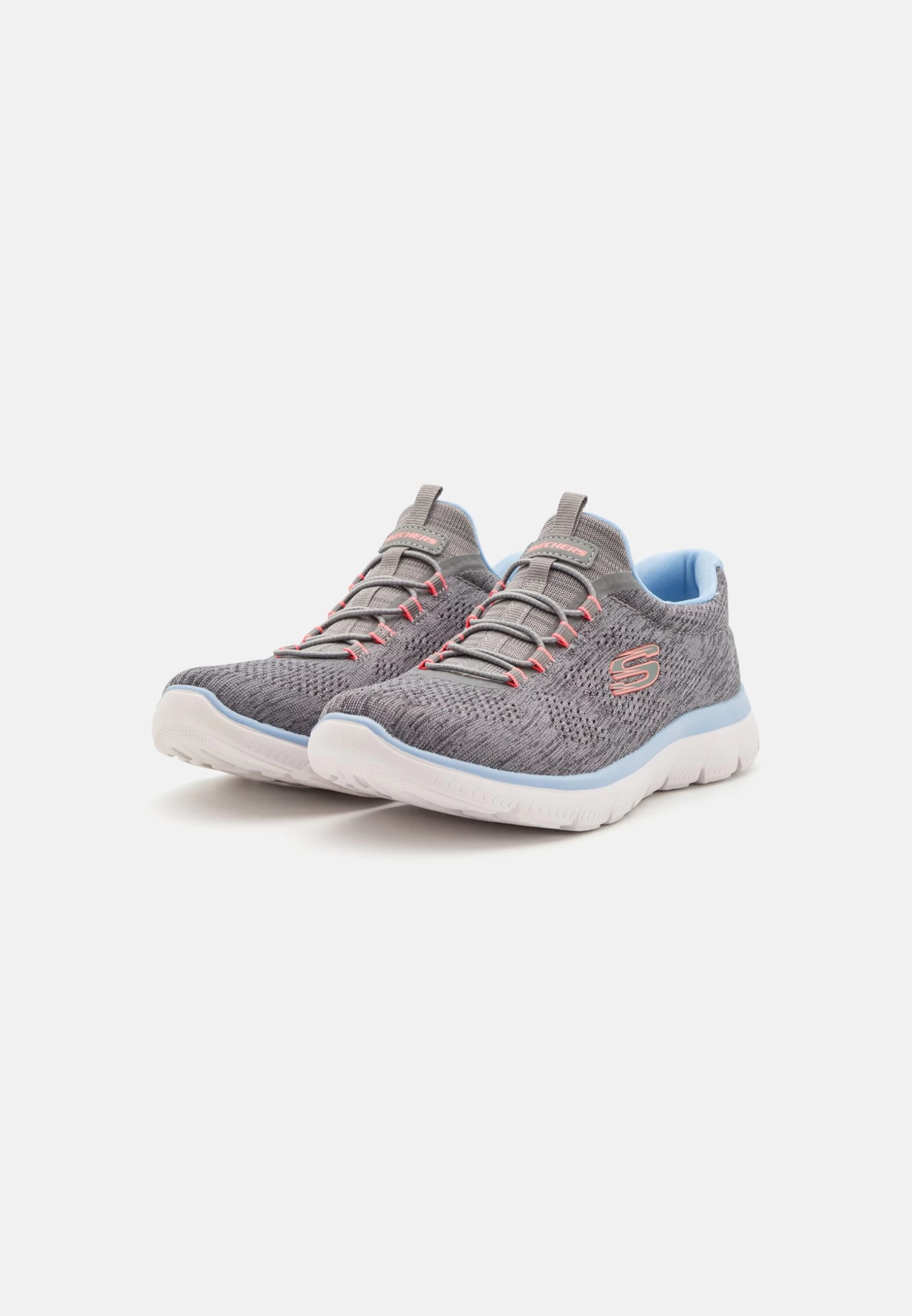 Summits - Scarpe Senza Lacci - Grey/Pink/Blue - immagine 3