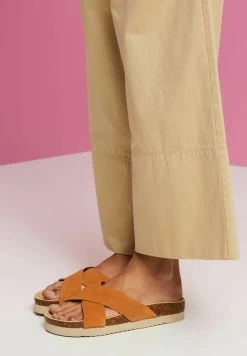 ESPRIT Mit Überkreuzten Riemen - Ciabattine - Caramel