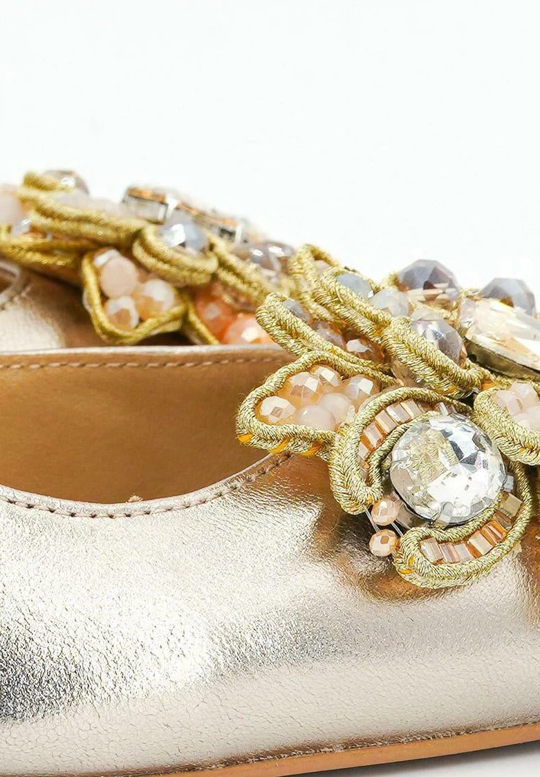 Alma En Pena Lagos - Decolleté - Gold - immagine 5