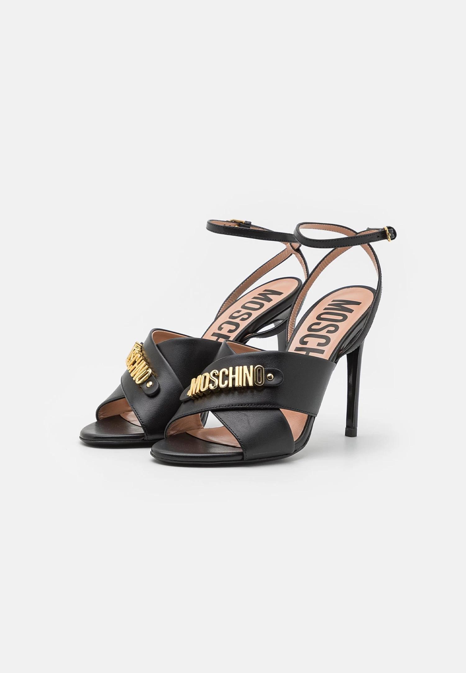 MOSCHINO SandaliNero Donna Tacchi Alti 6MO11A098-Q11 - immagine 2