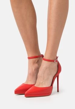 Steve Madden Keep Up - Scarpe Con Plateau - Red