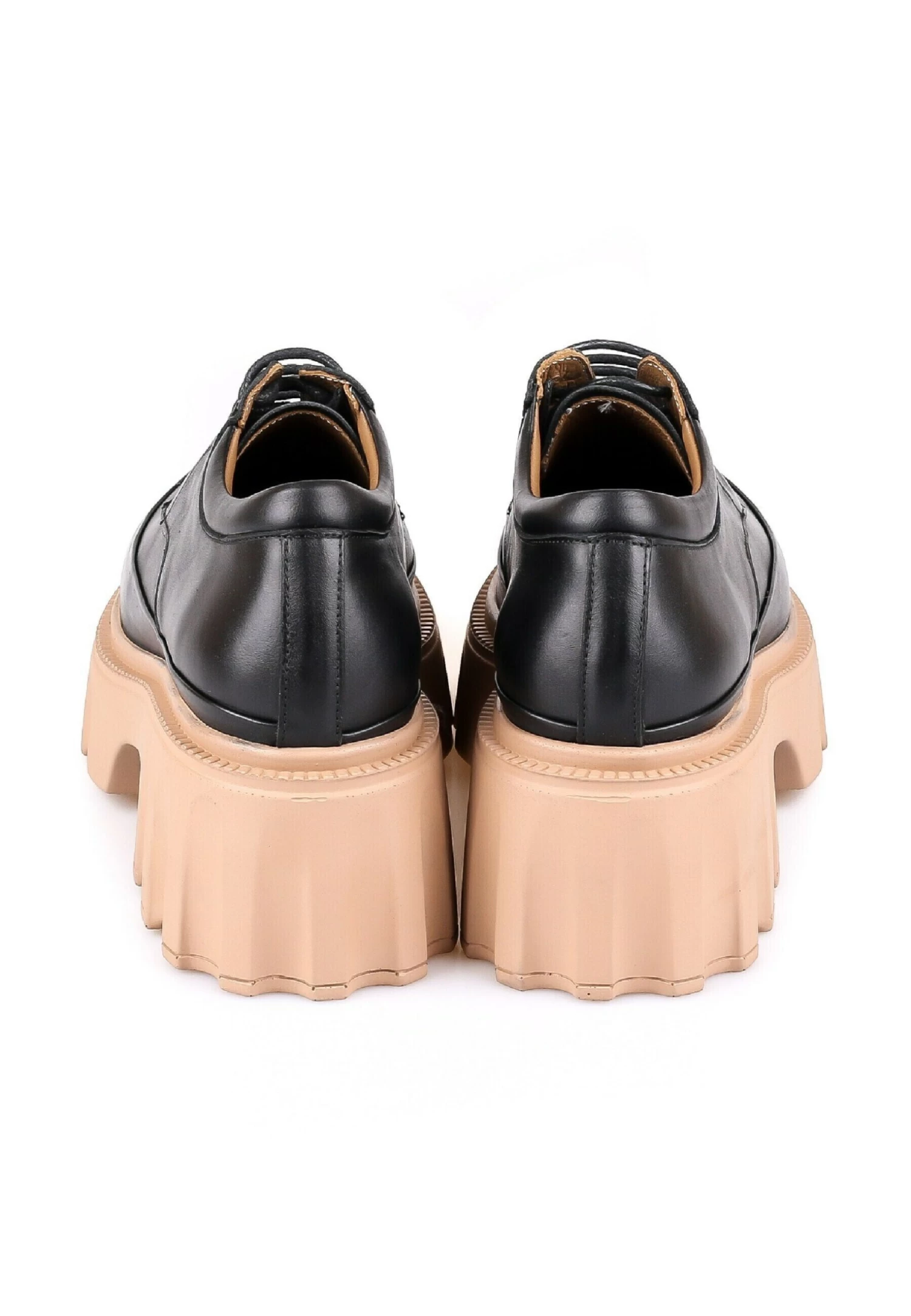 Loafers ChunkyPlattform StringateBlack Donna Scarpe Piatte CEK11E02B-Q11 - immagine 11