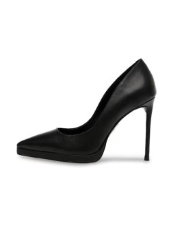 Steve Madden KlassyDecolletéBlack Leather Donna Scarpe Con Tacco ST311B084-Q11