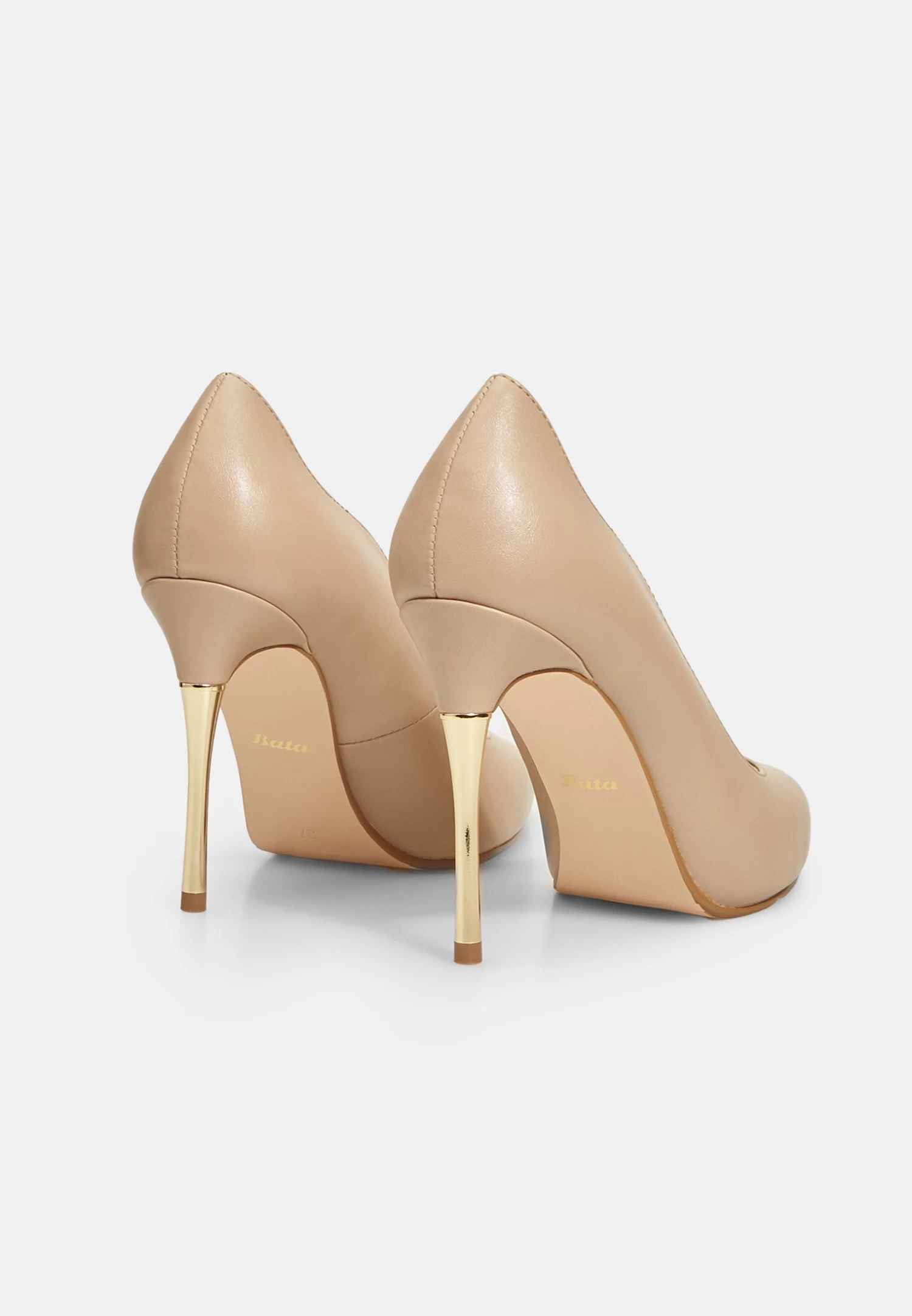 Bata Décolleté Da Wave Con Tacco A Spillo Dorato DecolletéPurple Donna Tacchi Alti BT911B03A-J11 - immagine 4