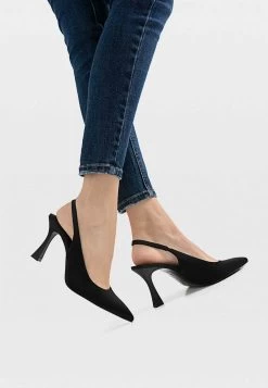 Stradivarius Mit Offener DecolletéBlack Donna Scarpe Con Tacco STH11B02L-Q11