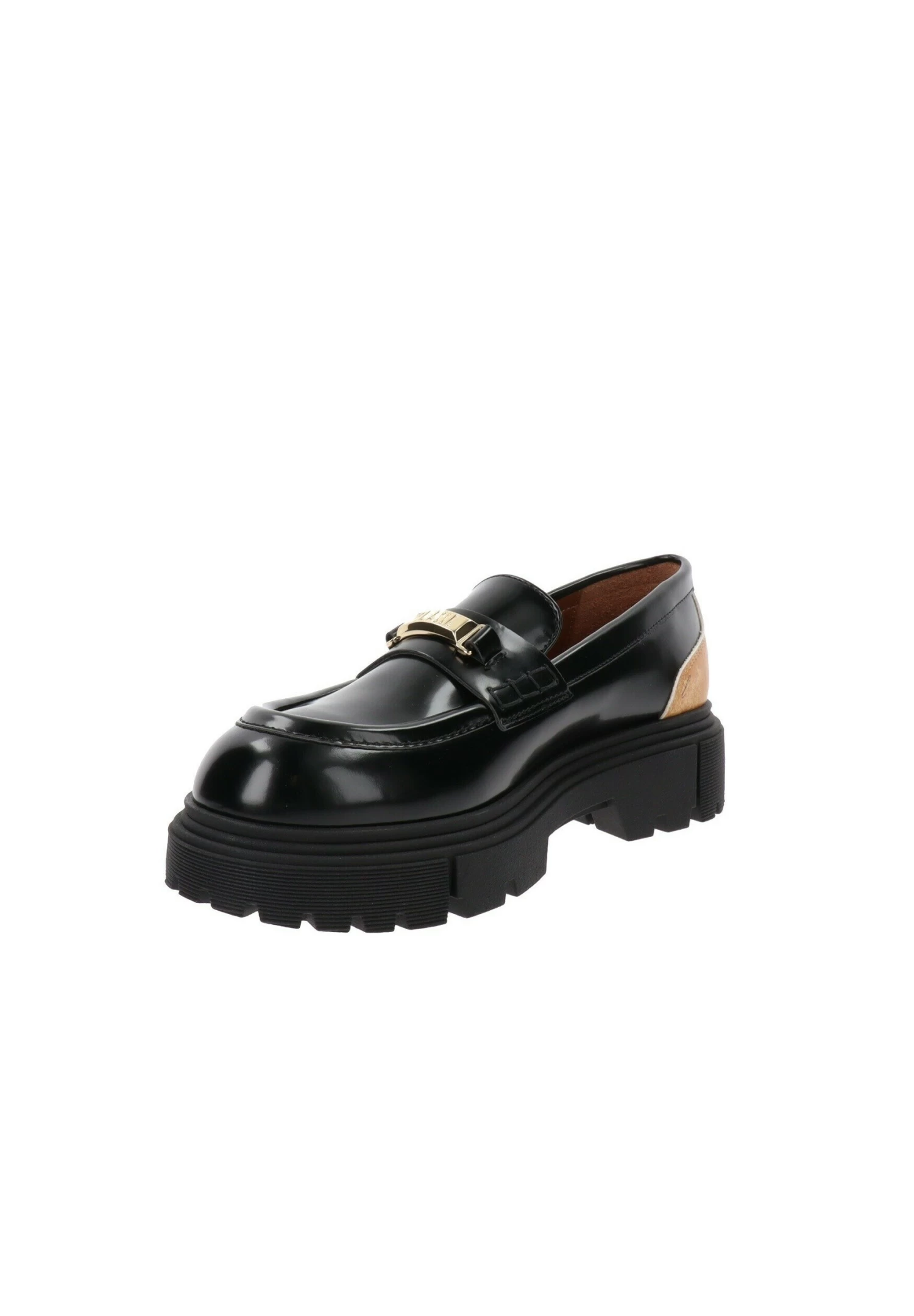ALVIERO MARTINI Scarpe Senza LacciNero Donna Scarpe Piatte ALX11E003-Q11 - immagine 2