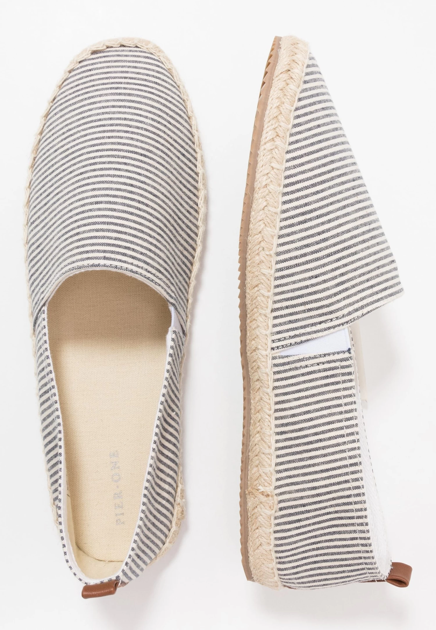 Pier One Rena Espadrille Unisex - Espadrillas - White/Blue - immagine 6