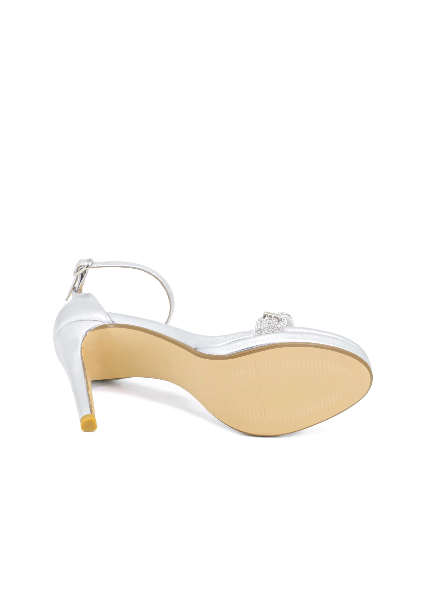 Sandali Con TaccoArgento Donna Tacchi Alti QUL11A0DT-D11 - immagine 4