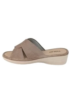 CiabattineBeige Donna Ciabatte E Zoccoli T9111A000-B11