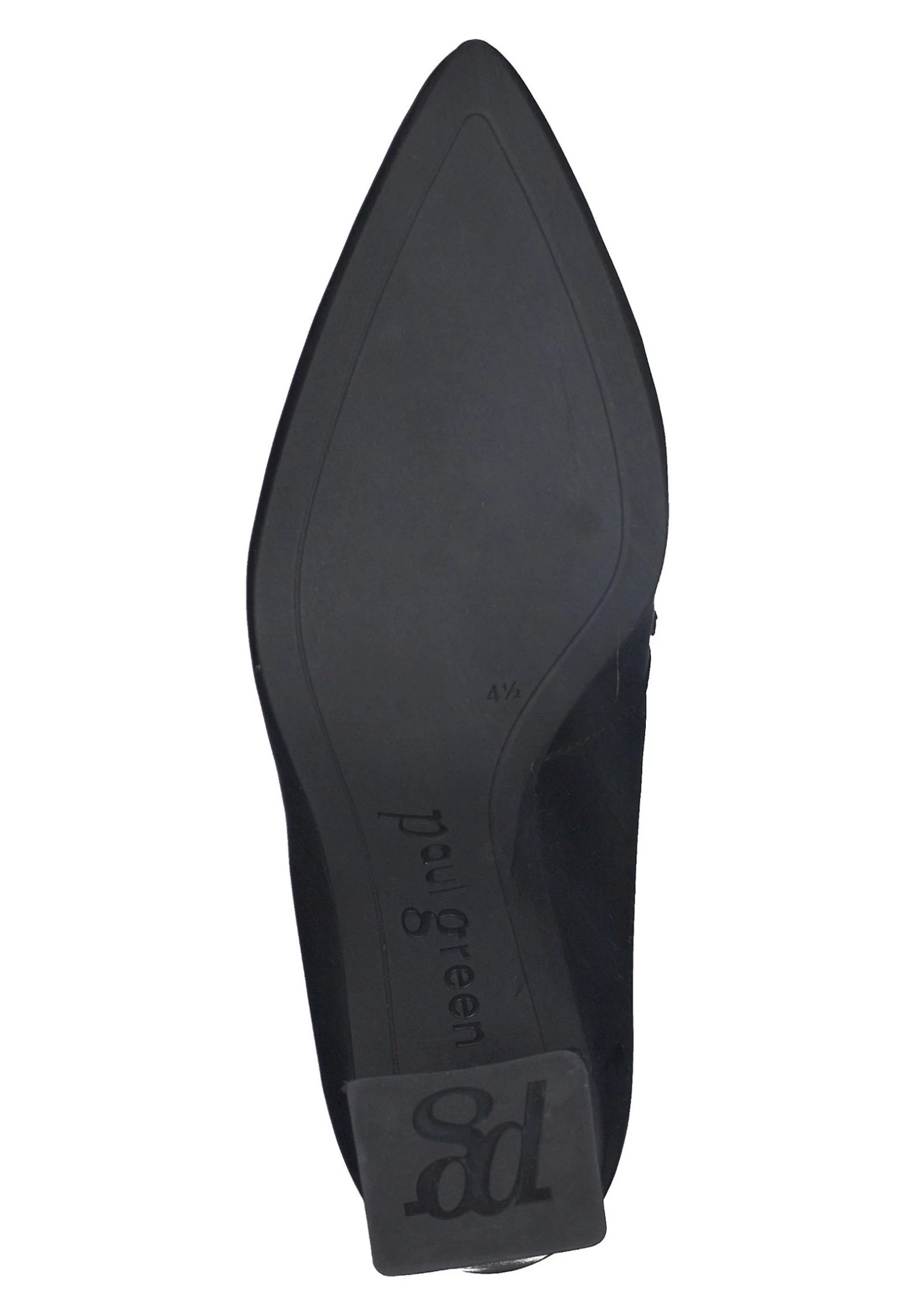 Paul Green DecolletéFoulard Black Donna Scarpe Con Tacco PAQ11B05Y-Q11 - immagine 5