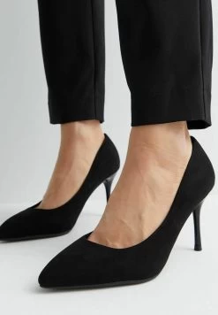 Wide Fit Stiletto Court - Decolleté - Black