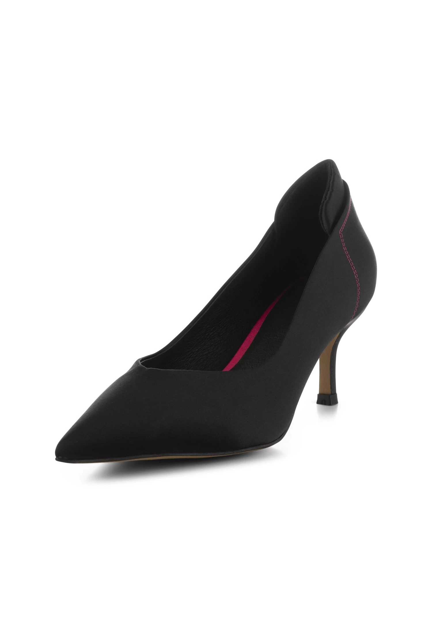 Shoe The Bear Stb AmiaDecolletéSchwarz Satin Donna Scarpe Con Tacco SB611B007-Q11 - immagine 2