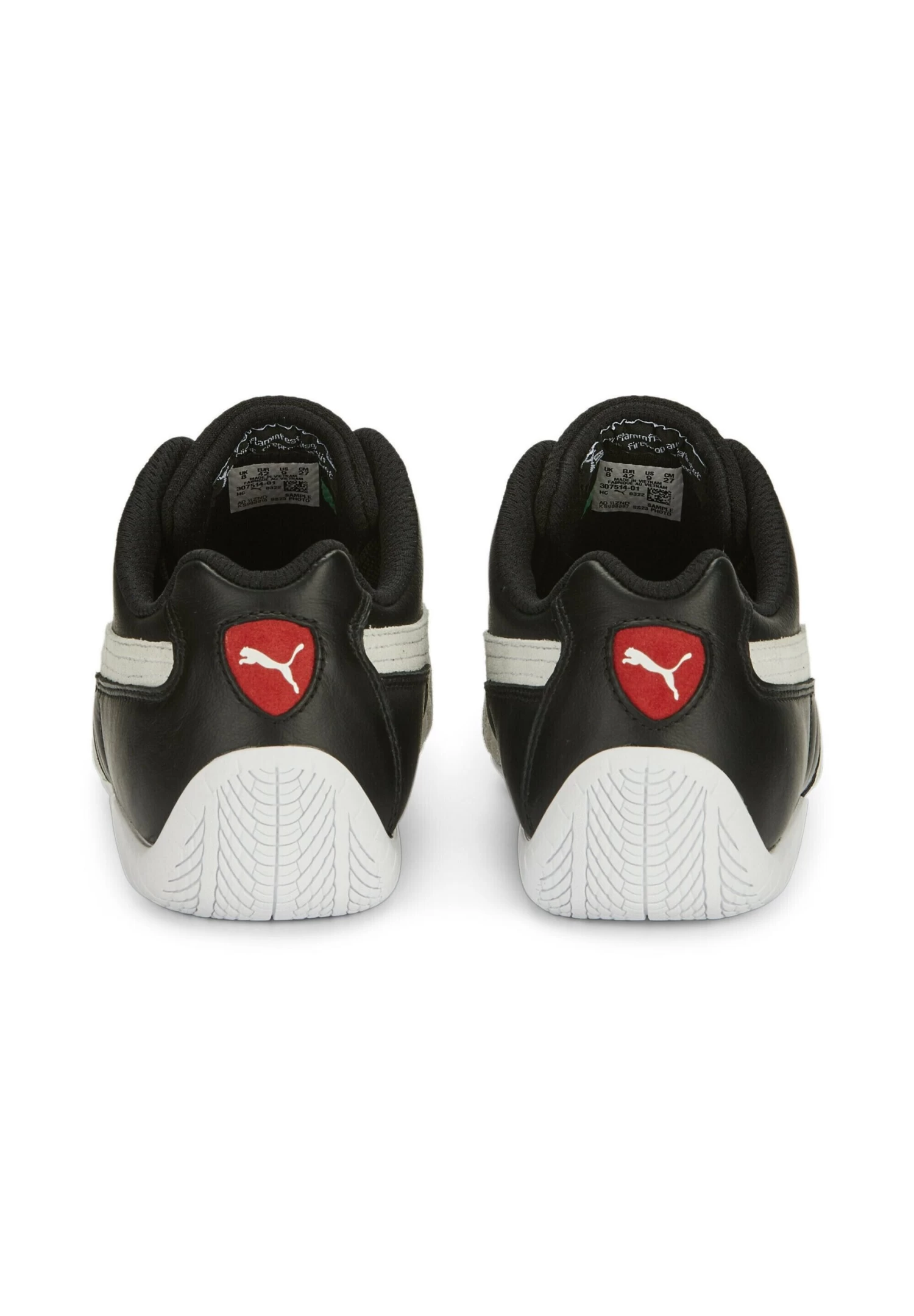 Puma Scuderia Ferrari SpeedcatStringate SportiveBlack White Donna Scarpe Piatte PU115M00O-Q11 - immagine 4