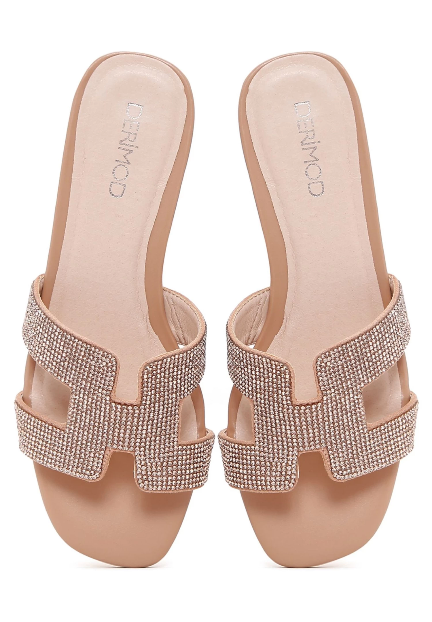 CiabattineBeige Donna Ciabatte E Zoccoli D5H11A02O-B11 - immagine 2