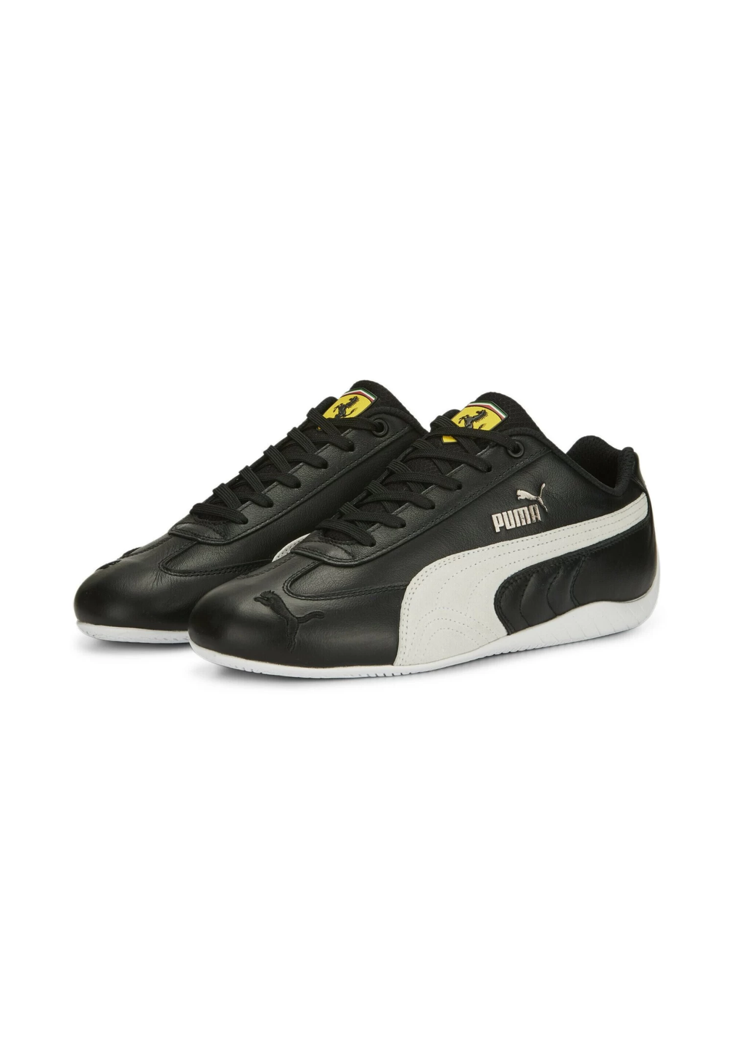 Puma Scuderia Ferrari SpeedcatStringate SportiveBlack White Donna Scarpe Piatte PU115M00O-Q11 - immagine 2
