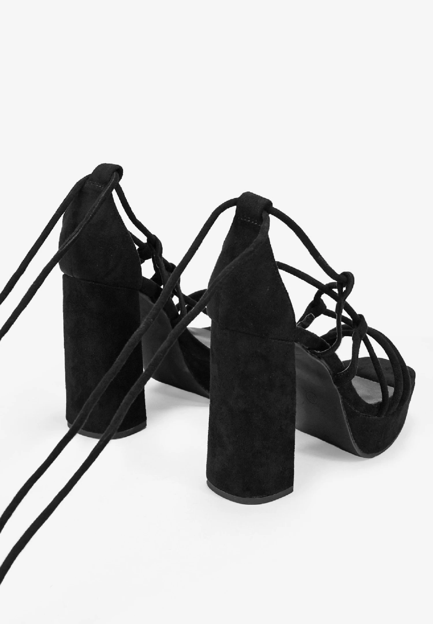 Con Tacón Y CordonesSandali Con TaccoBlack Donna Tacchi Alti B4A11A0GL-Q11 - immagine 3