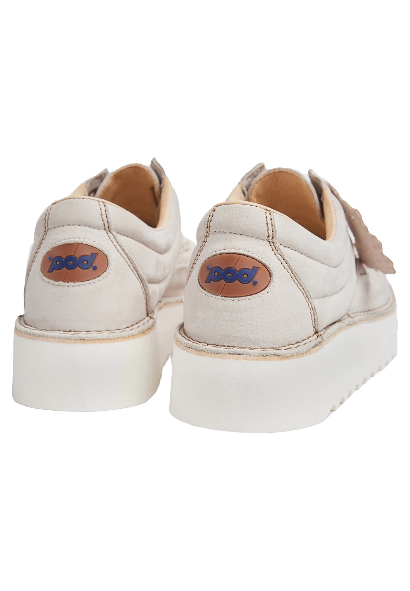 Pod AnnieStringate SportiveOff White Donna Scarpe Piatte P8Q11E000-A11 - immagine 3