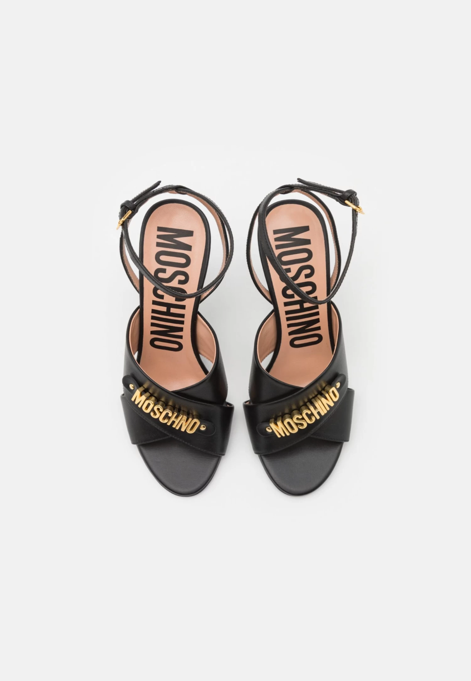 MOSCHINO SandaliNero Donna Tacchi Alti 6MO11A098-Q11 - immagine 4